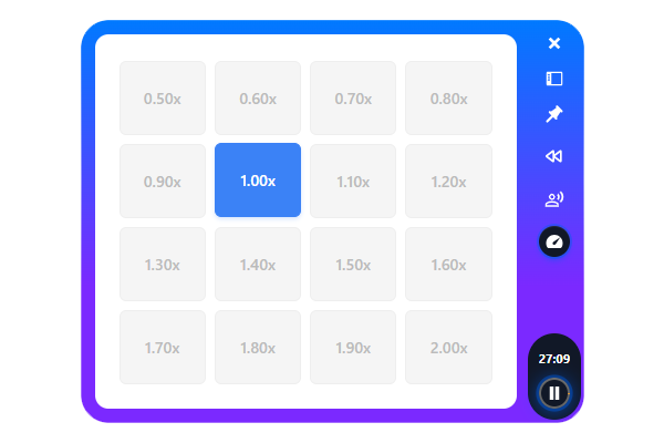 Speed Options